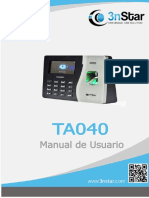 TA040 v2 Manual de Usuario