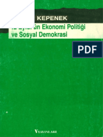 Yakup Kepenek 12 Eylül'Ün Ekonomi Politiği Ve Sosyal Demokrasi V