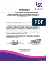 Certificado Tmert