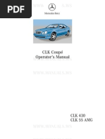 Download Mercedes-Benz CLK W208 Manual by Dimitrios Charalampidis SN59754087 doc pdf