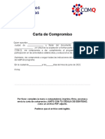 Carta de Compromiso COM-Q