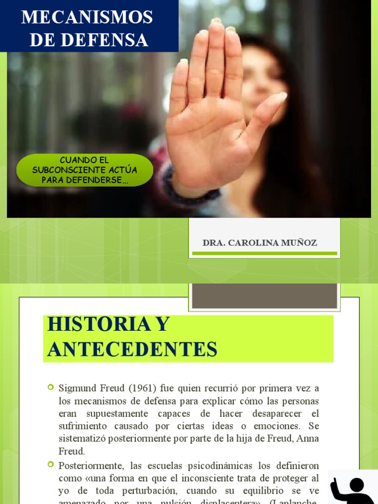 Mecanismos de Defensa | PDF | Pensamiento | Las emociones