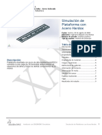 Plataforma Con Acero Hardox - Análisis de Esfuerzos