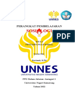 Sosiologi: Perangkat Pembelajaran