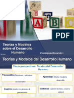 Teorías y Modelos Sobre El Desarrollo Humano: Psicología Del Desarrollo I