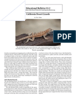 CA Desert Lizards | DPC educational bulletin 11-2