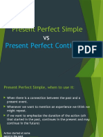 Present Perfect Simple Vs Present Perfect Continuo Grammar Drills Grammar Guides - 127003