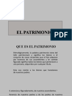 El Patrimonio y Derechos Reales