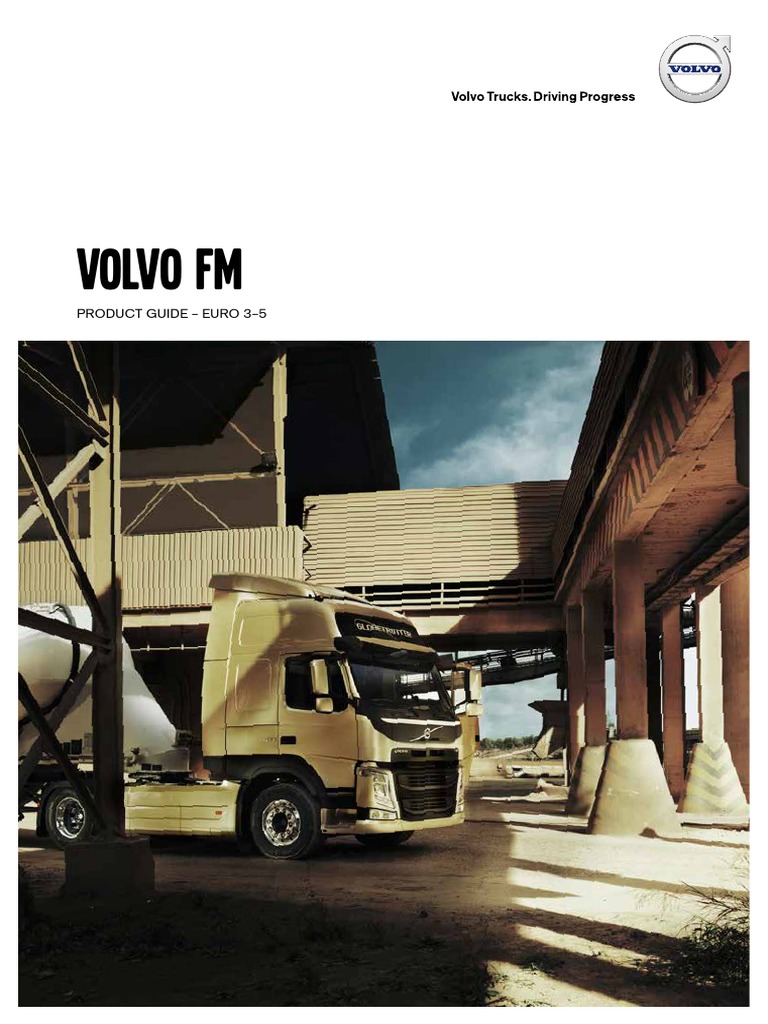 Volvo Fm Product Guide Euro3 5 En En Pdf Truck Engines