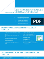 Responsables y No Responsables Del Impuesto A Las Ventas