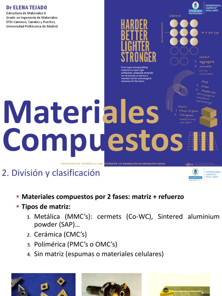 15 Materiales Compuestos III PDF Madera Material compuesto