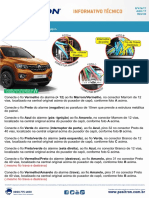 2019-01-189 - Instalação Do Alarme Pósitron, Renault - Kwid