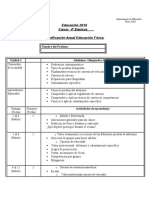 Planificación 4º Básico 2016