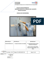 043-GP Guía de Procedimiento Limpieza y Desinfección de La Unidad Del Paciente Hospitalizado