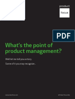Whats The Point of Product Management v5