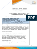 Guia de Actividades y Rúbrica de Evaluación- Unidad 1 - Paso 2 - Diseñar El Plan de Marketing Relacional