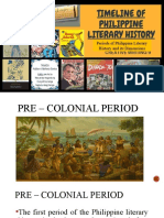 Periods of Philippine Literary History