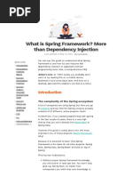 What Is Spring Framework