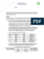 Análisis de datos de cuestionarios de nutrición para detectar riesgos y prevalencias