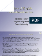 History of English - Introduction