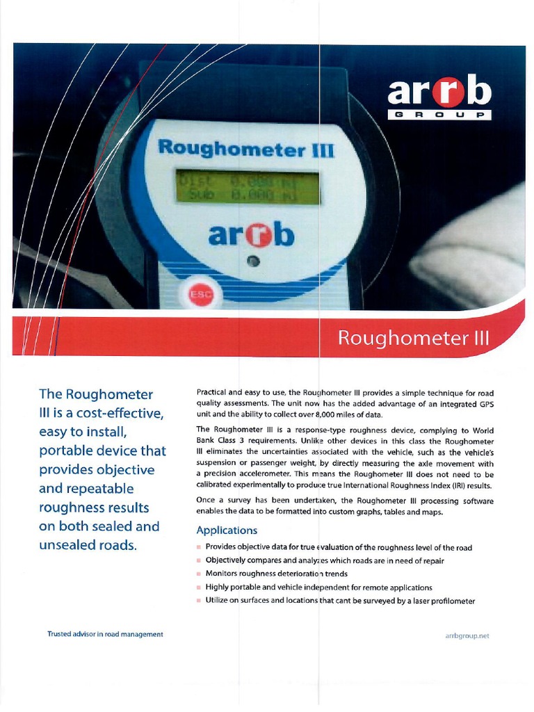 3.0 Rugosímetro Tipo III | PDF