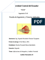 Aplicaciones de La Integral y Análsis Vectorial_ Ejercicios de Purcell y Shaum_bueno Quichimbo Jhordan Fernando