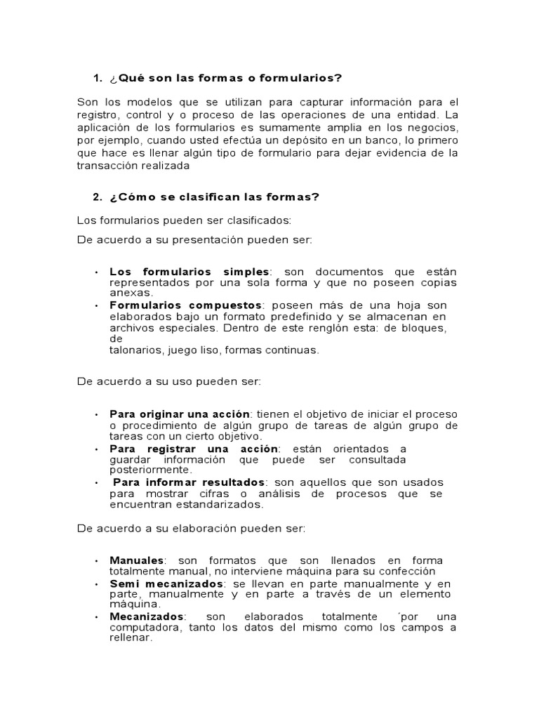 Tipos y Usos de Formularios | PDF | Script Java | Ciencias de la ...