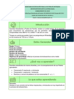 Actividades Lengua Castellana Primero