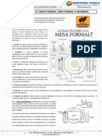 S11 - Mesa Formal, Semi Formal e Informal