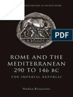 Rome and The Mediterranean 290 To 146 BC. The Imperial Republic