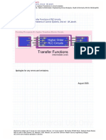 Transfer Functions of RLC Circuits Solve