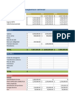 Taller en Excel de Presupuestos. Aa2-Ev02. Maria Fernanda Balceiro Morante