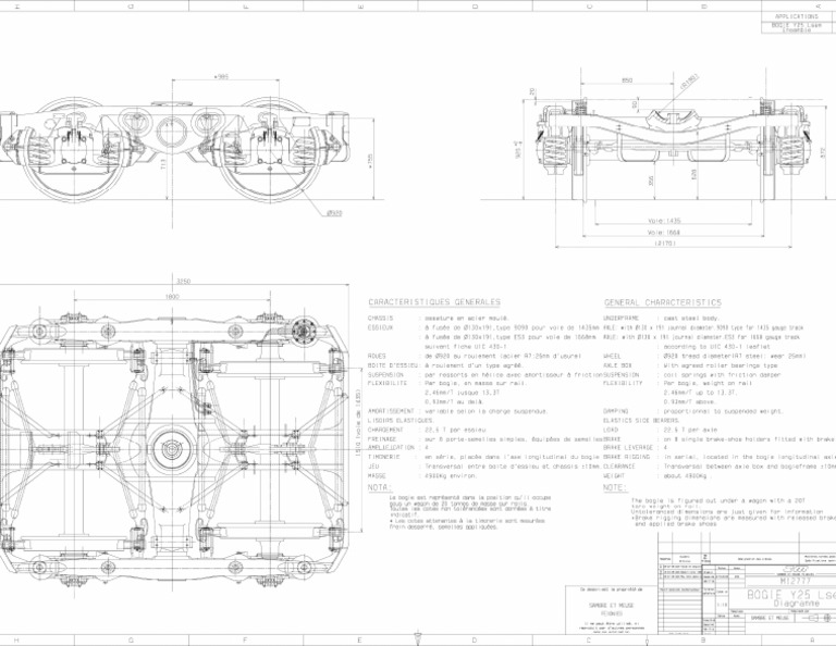 Bogie Y25 | PDF