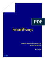 F90 Array