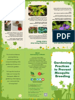 Gardening Practices To Prevent Mosquito Breeding (Printable) - 1