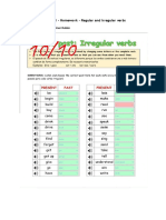 W02 - PE1 - Homework - Past Simple Tense