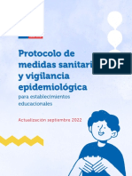 PROTOCOLO DE MEDIDAS SANITARIAS Y VIGILANCIA EPIDEMIOLÓGICA (1-10-22)