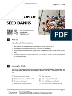 The Expansion of Seed Banks