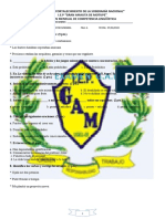 Examen CL - 4to de Sec