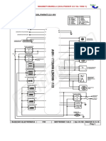 Esquema elétrico do sistema de injeção eletrônica Magneti Marelli do Gol/Parati 2.0 16v 1998