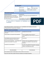 Anexo 10. Formato de Bitácora para La Sistematización de La Fase de Implementación Del Proyecto de Vinculación Con La Comunidad