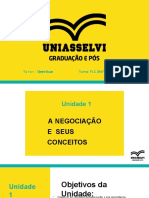 Tecnicas Negociação Unidade 1