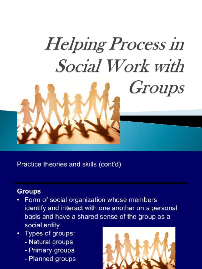 Social Work Helping Process Overview | PDF | Evaluation | Psychosocial