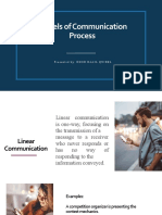 Models of Communication Process