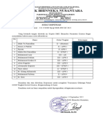 Surat Dispen Tournamen Futsal