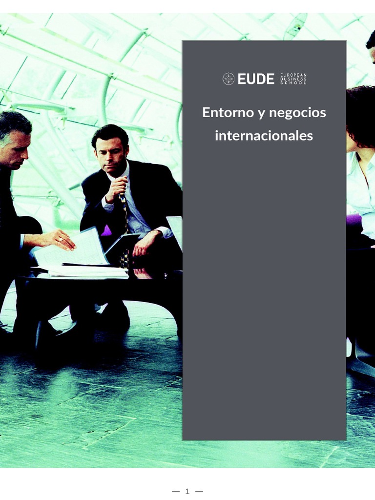 Entorno y Negocios Internacionales V2 | PDF | Business | Mercado (economía)
