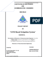 GSM Based Irrigation System