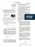 01 - Lista Termologia