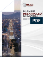 Portada: Plan de Desarrollo Municipal 2022-2024, Del Ayuntamiento de Tecámac