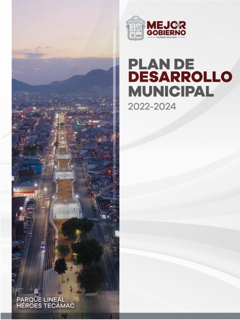Plan de Desarrollo Municipal Tecámac 2022-2024 | PDF | Sustentabilidad ...